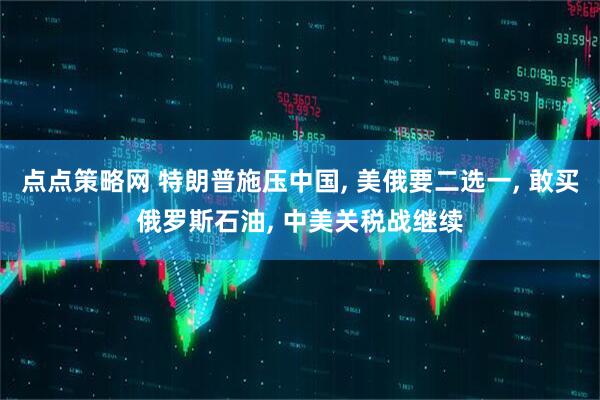 点点策略网 特朗普施压中国, 美俄要二选一, 敢买俄罗斯石油, 中美关税战继续